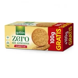 Galletas Digestive Zero Gullón sin Azúcar 300 G.