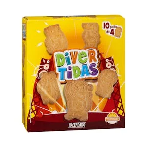 Galletas Divertidas con Cereales Hacendado 0.411 KG