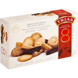 Surtido de Galletas Especial Nº 8 Teulas y Barquillos Trias