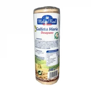 Galletas María Desayuno Molino Real sin Gluten 200 G.