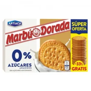Galletas María Marbú Dorada Artiach sin Azúcar Añadido 300 G.