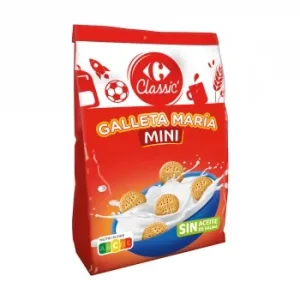 Galletas María Mini Carrefour Classic 350 G.