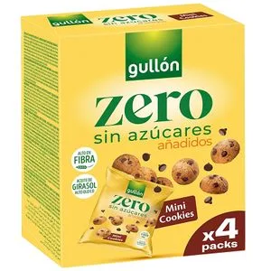 Galletas Mini Cookies sin Azúcar 4 X 40 Gr