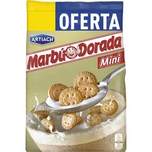 Galletas Mini de Desayuno a Cucharadas  Artiach Marbu Dorada 190 G