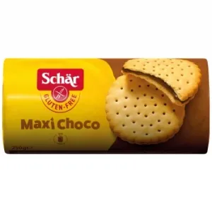 Galletas Rellenas de Crema de Cacao Schär sin Gluten 250 G.