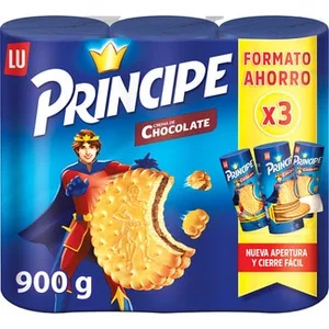 Galletas Rellenas de Crema de Chocolate Pack 3 Principe