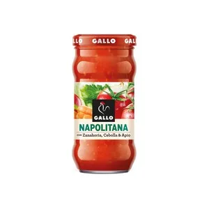 Gallo Salsa Napolitana con Zanahoria, Cebolla y Apio 350 G.