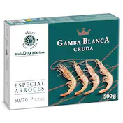 Gamba Blanca Cruda 50/70 Piezas Dia Mari Marinera 500 G