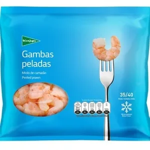 Gamba Pelada 35/40 Piezas  el Corte Ingles 200 G