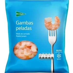 Gamba Pelada 50-55 Piezas  el Corte Ingles 400 G