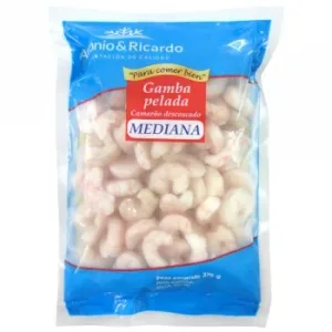 Gamba Pelada Congelada 90/110 Antonio y Ricardo 375 G.