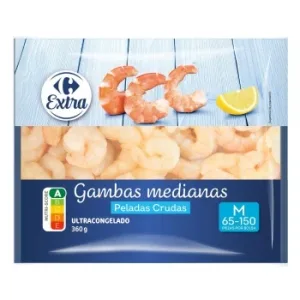 Gambas Peladas Carrefour Extra 360 G