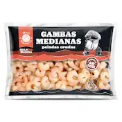Gambas Peladas y Crudas Medianas Dia Mari Marinera 350 G