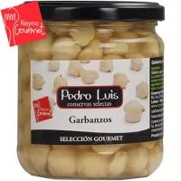 Garbanzo Cocido al Natural Pedro Luis, Frasco 250 G