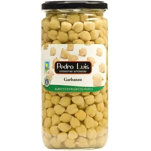 Garbanzos Cocidos al Natural Ecológicos Pedro Luis