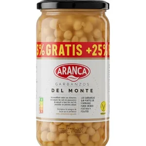 Garbanzos Cocidos del Monte Aranca