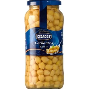 Garbanzos Cocidos Extra al Natural  Cidacos 400 G
