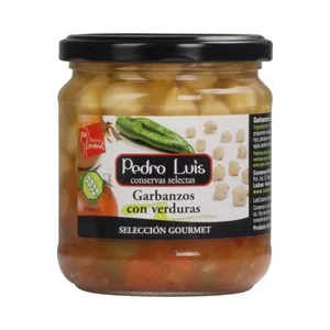 Pedro Luis Garbanzos con Verduras Selección Gourmet Pedro Luis 345 G.