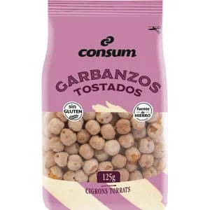 Garbanzos Tostados Bolsa 125 Gr