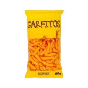 Garfitos de Maíz Sabor Queso Hacendado 0.08 KG