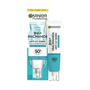 Garnier Pure Active Crema de Uso Diaro con Fps50+ y Acción Anti-imperfecciones 40 Ml.
