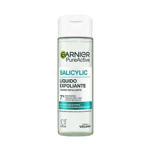 Garnier Pure Active Salicylic Exfoliante Líquido, Apto para Pieles Sensibles 120 Ml.