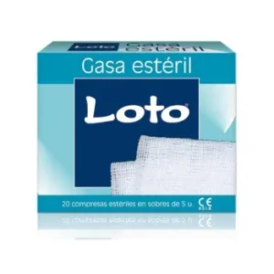 Gasa Estéril Loto 20 Ud.