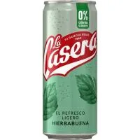 Gaseosa con Toque de Hierbabuena la Casera, Lata 33 Cl