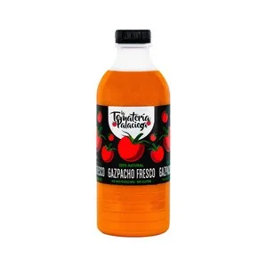 LA Tomatería Palaciega Gazpacho Fresco No Pasteurizado 100% Natural 1 L. 1000 ML