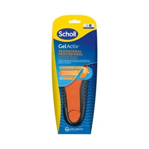 Scholl Gel Activ Profesional Plantillas Talla L (40 - 46.5) para Calzado de Trabajo 2 Uds.