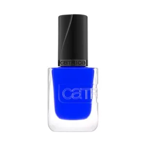 Catrice Gel Affair Tono 027 Your Royal Highness Esmalte de Uñas de Larga Duración Tipo Gel, Tono Azul Cobalto Brillante.