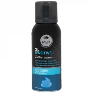 Gel de Afeitado Piel Sensible Carrefour Men 75 Ml.
