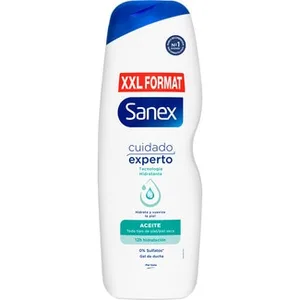 Gel de Baño Aceite con Prebiótico Natural 0% Sulfatos para Piel Todo Tipo de Piel/piel Seca Sanex Cuidado Experto