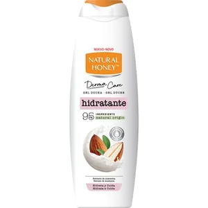 Gel de Baño Dermacare Hidratante con Extracto de Almendra Hidrata y Cuida Natural Honey