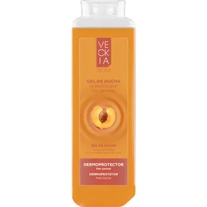 Gel de Baño Dermoprotector Albaricoque con Glicerina para Piel Normal Veckia