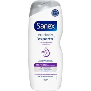Gel de Baño Nutritivo Atopiderm Nutri Repair para Piel Reactiva con Tendencia Atópica Sanex Cuidado Experto