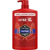 Gel de Baño para Hombre Captain OLD Spice, Dosificador 1 Litro