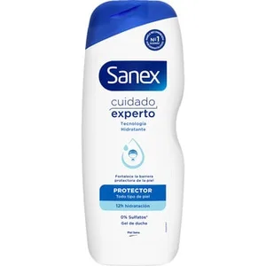 Gel de Baño Protector con Prebiótico Natural 0% Sulfatos para Todo Tipo de Piel Sanex Cuidado Experto