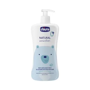 Chicco Gel de Baño sin Lágrimas, con Aloe Vera y Camomil Chicco Natural Sensation 500 Ml.