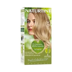 Naturtint Gel de Coloración Permanente sin Amoníaco, Tono 9n Rubio Miel Naturtin.