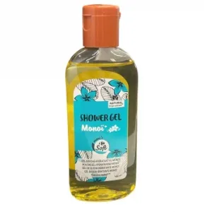 Gel de Ducha con Extracto de Flor de Tiaré y Monoi Mini Soft Carrefour 100 Ml.