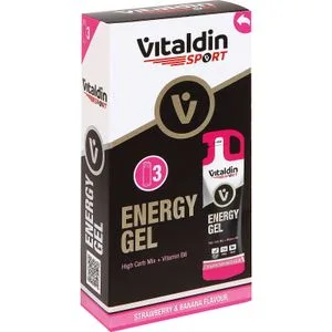 Gel de Fresa y Plátano 3 u