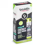 Gel Energético con Electrolitos Sabor Lima Vitaldin 3 X 55 Ml