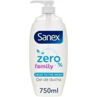 Gel Family Neutro Sanex, Dosificador 750 Ml