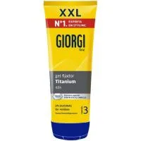 Gel Max Fijación Titanium Giorgi, Tubo 240 Ml