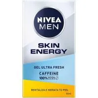 Gel Hidratante Skin Energy Nivea For Men, Dosificador 50 Ml