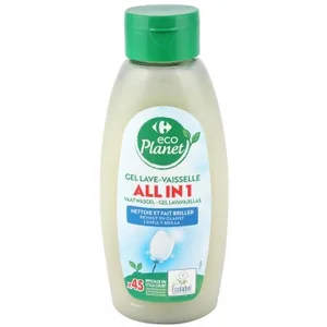 Gel para Lavavajillas Ecológico Carrefour Ecoplanet 45 Lavados.