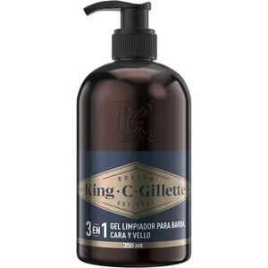 Gel Limpador Barba y Rostro King C Gillette