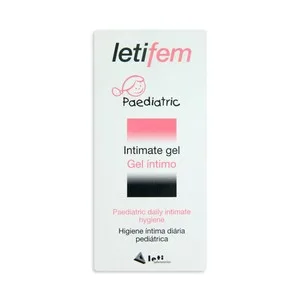 Letifem Gel Pediátrico de Higiene Íntima a Partir de 0 a 12 Años , Letifem Paediatric 250 Ml.