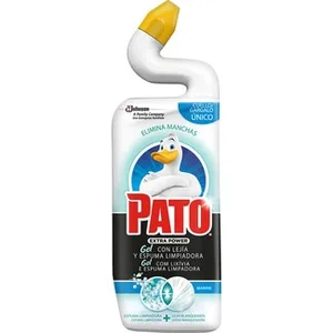 Gel WC con Lejía y Espuma Limpiadora Extra Power Marine  Pato 750 ML